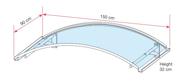 schema Curved canopy type BV Secco